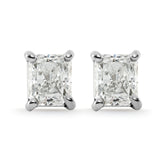Radiant Cut Diamond Earrings - Dracakis Jewellers